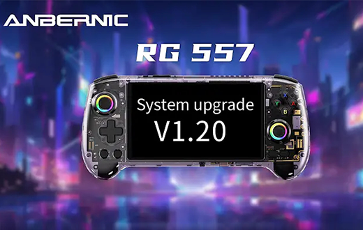 ⚡RG 557 System Update V1.20 – Smoother, Smarter, Stronger