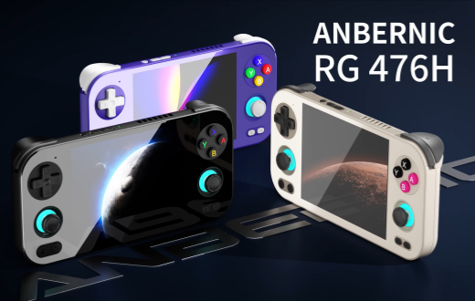 🕹️Unveiling the RG 476H: ANBERNIC’s First Full-Screen Handheld!